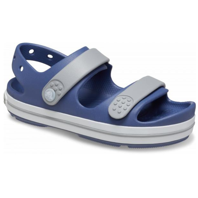 CROCS Crocband Cruiser Sandal Toddlers - Bijou Blue/Light Grey