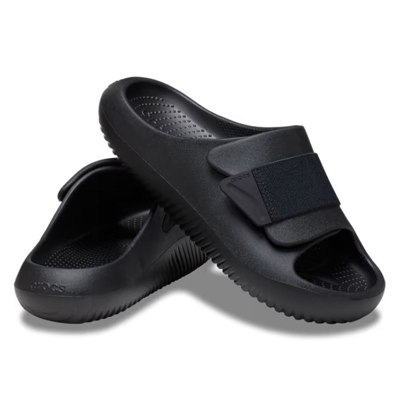 CROCS Mellow Luxe Recovery Slide - Black