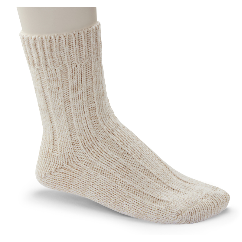 BIRKENSTOCK Cotton Twist Sock Men - Offwhite
