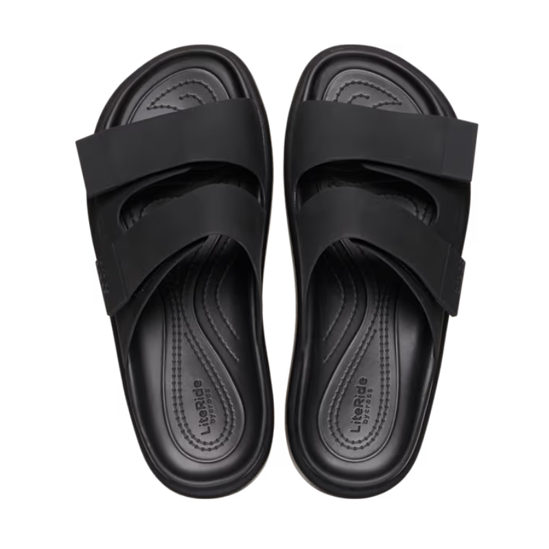 CROCS Brooklyn Luxe Sandal - Black