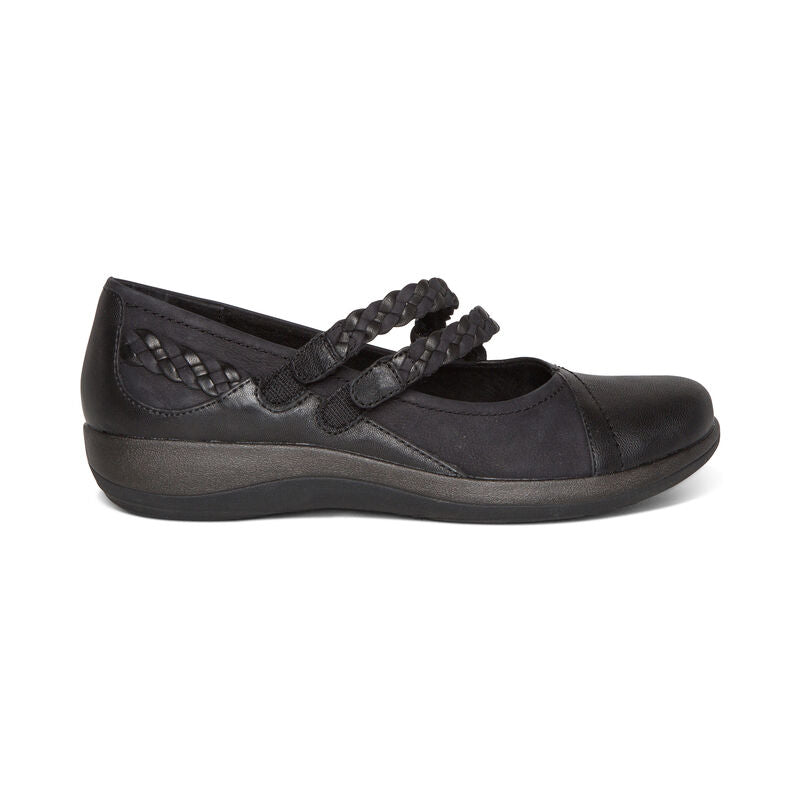 AETREX ANNIE MARY JANE BLACK - getset-footwear.myshopify.com