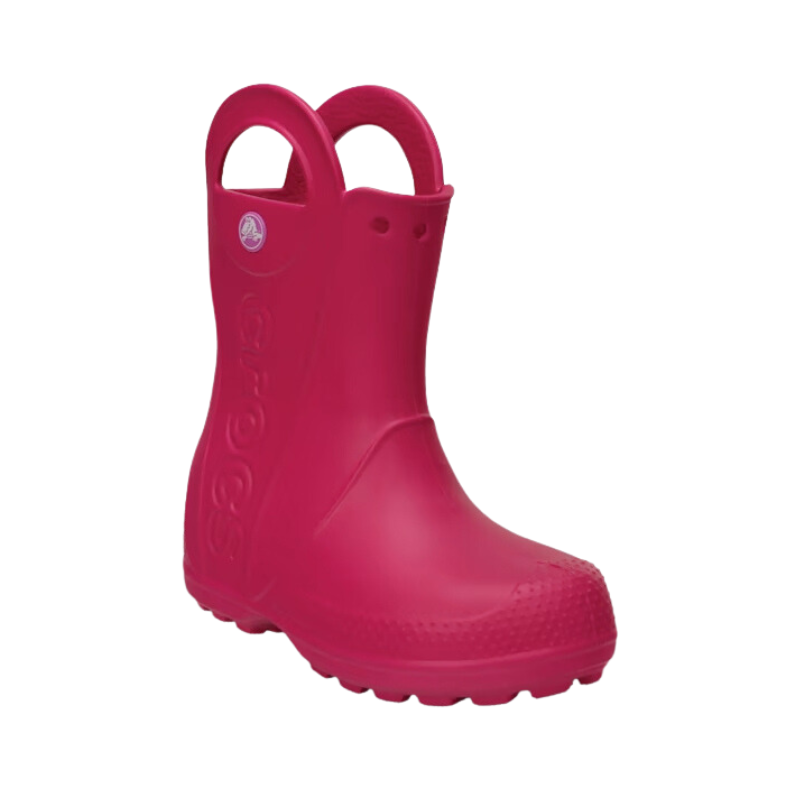 CROCS Handle It Rain Boot Kids Candy Pink