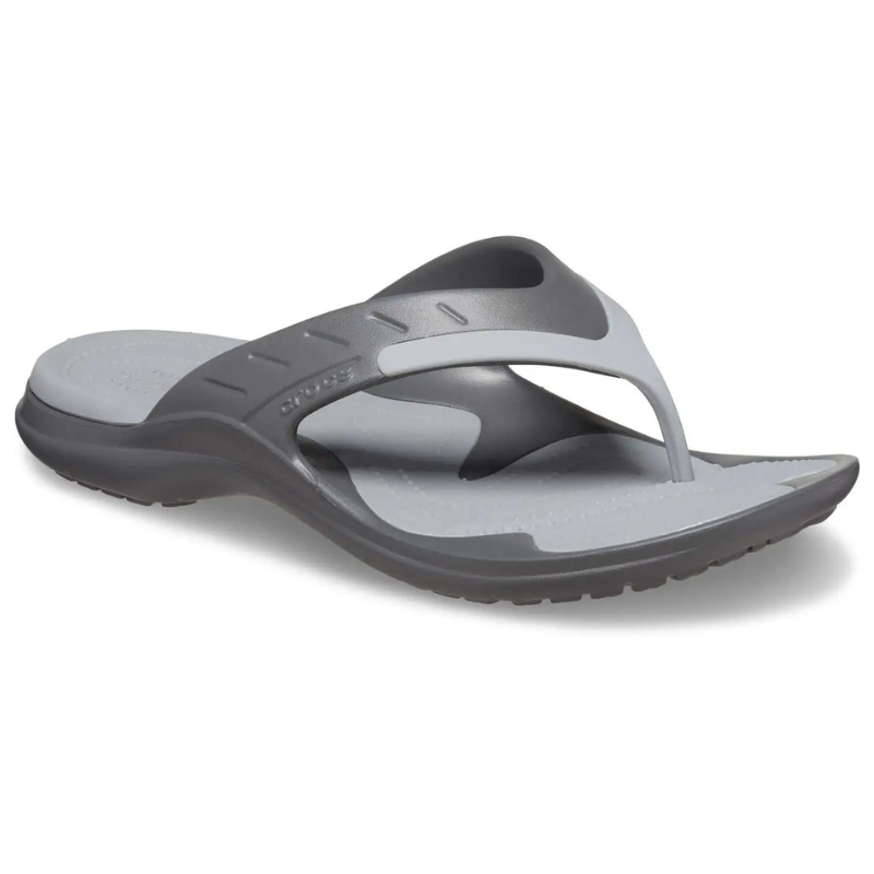CROCS Modi Sport Flip Slate Grey Zilba Footwear
