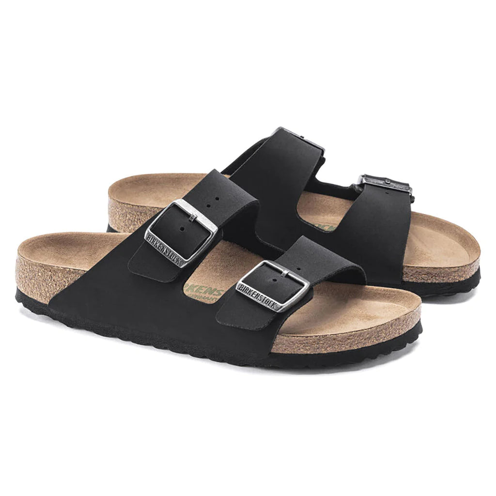 BIRKENSTOCK Arizona BirkiBuc/Microfibre Vegan Regular - Black