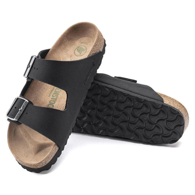 BIRKENSTOCK Arizona BirkiBuc/Microfibre Vegan Regular - Black