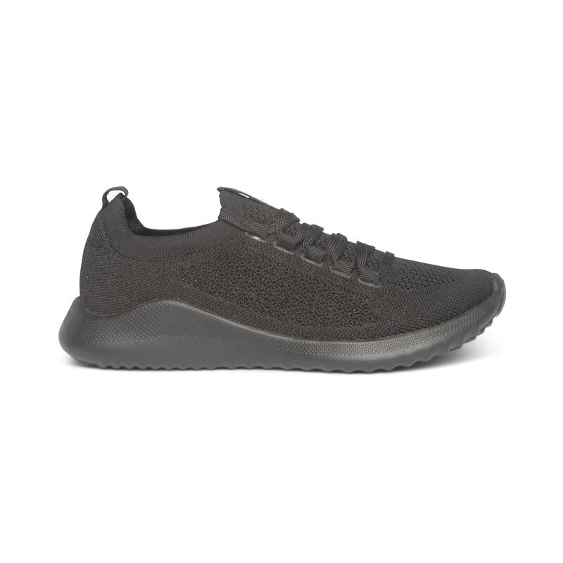 AETREX  Carly Lace Up - Black/Black
