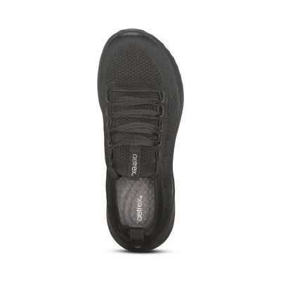 AETREX  Carly Lace Up - Black/Black