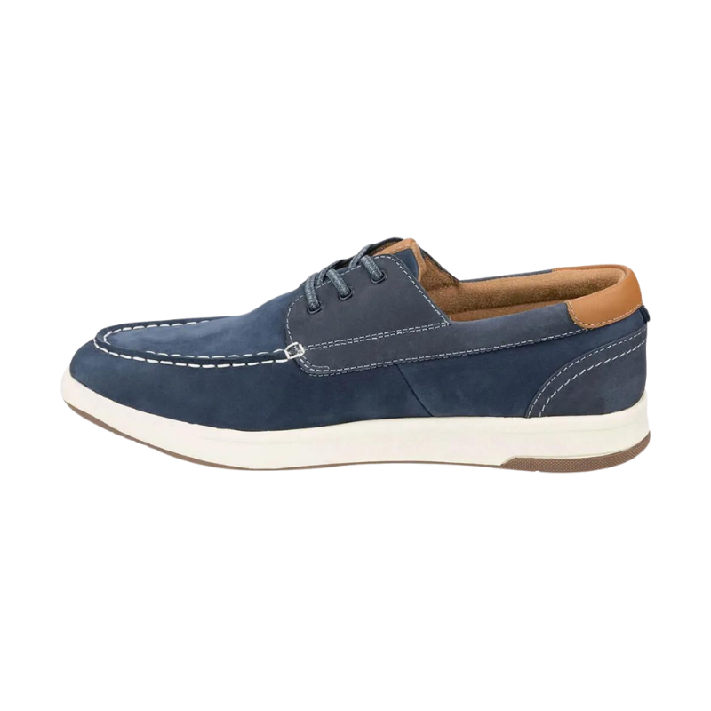 FLORSHEIM Cross Over Boat Shoe - Navy