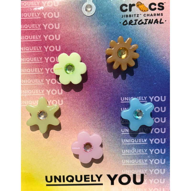 CROCS Jibbitz Enlighten Flower 5 Pack