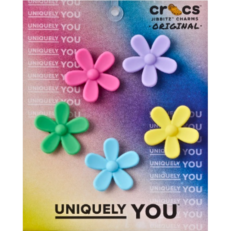 CROCS Jibbitz Flower Power 5 Pack