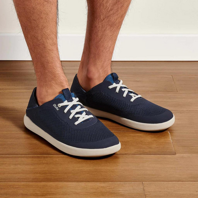 OLUKAI Moku Pae Mens - Trench Blue Off White
