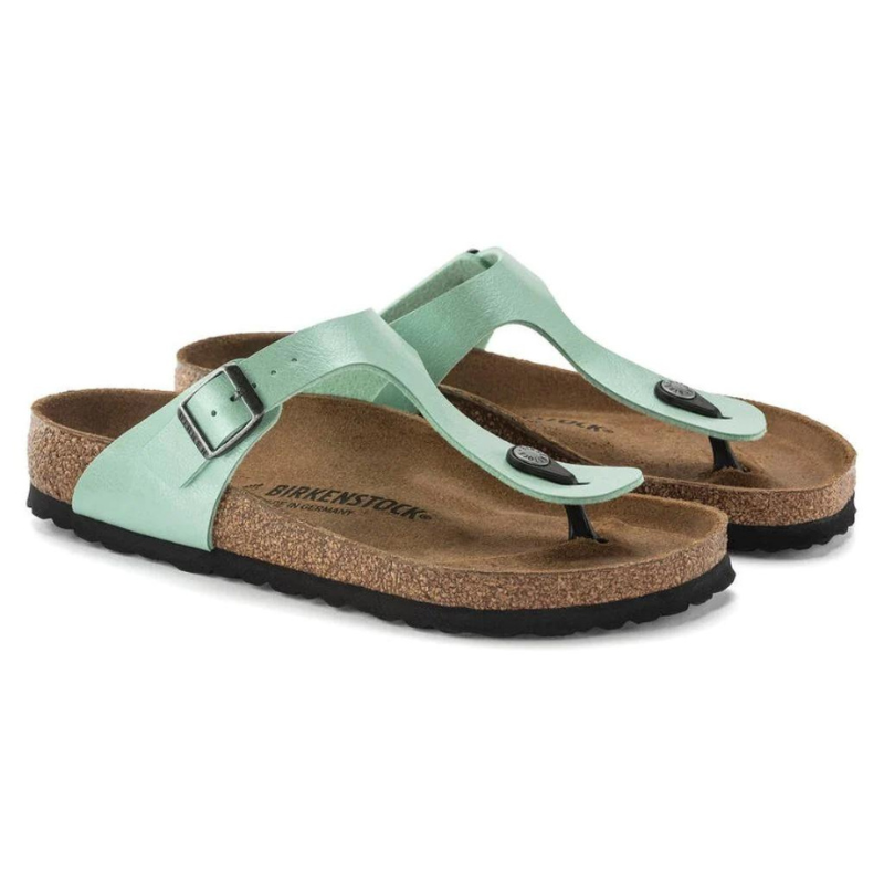 BIRKENSTOCK Gizeh Birko-Flor Regular Graceful Matcha – Zilba