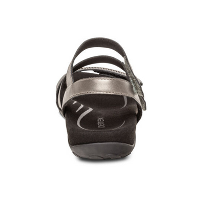 AETREX  Gabby Adjustable Quarter Strap - Black Multi