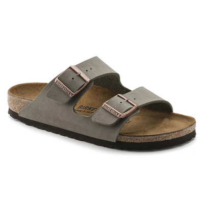 BIRKENSTOCK  Arizona  BirkiBuc Regular - Stone