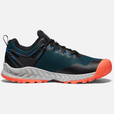 KEEN NXIS EVO Waterproof Mens - Sea Moss Scarlet Ibis