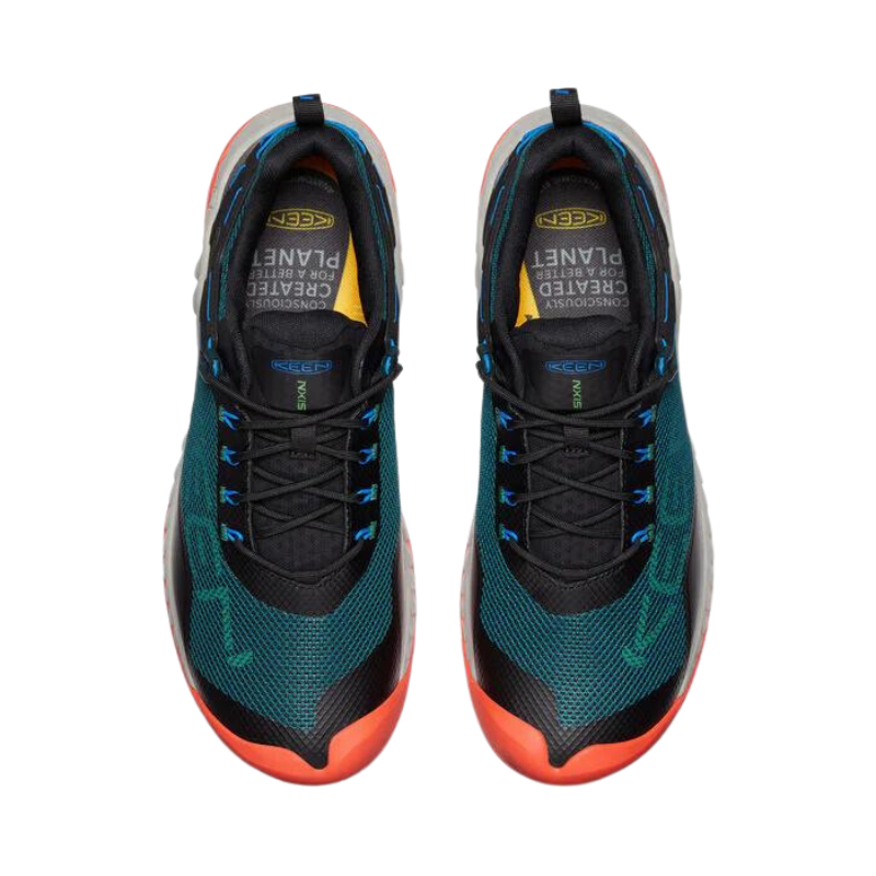 KEEN NXIS EVO Waterproof Mens - Sea Moss Scarlet Ibis