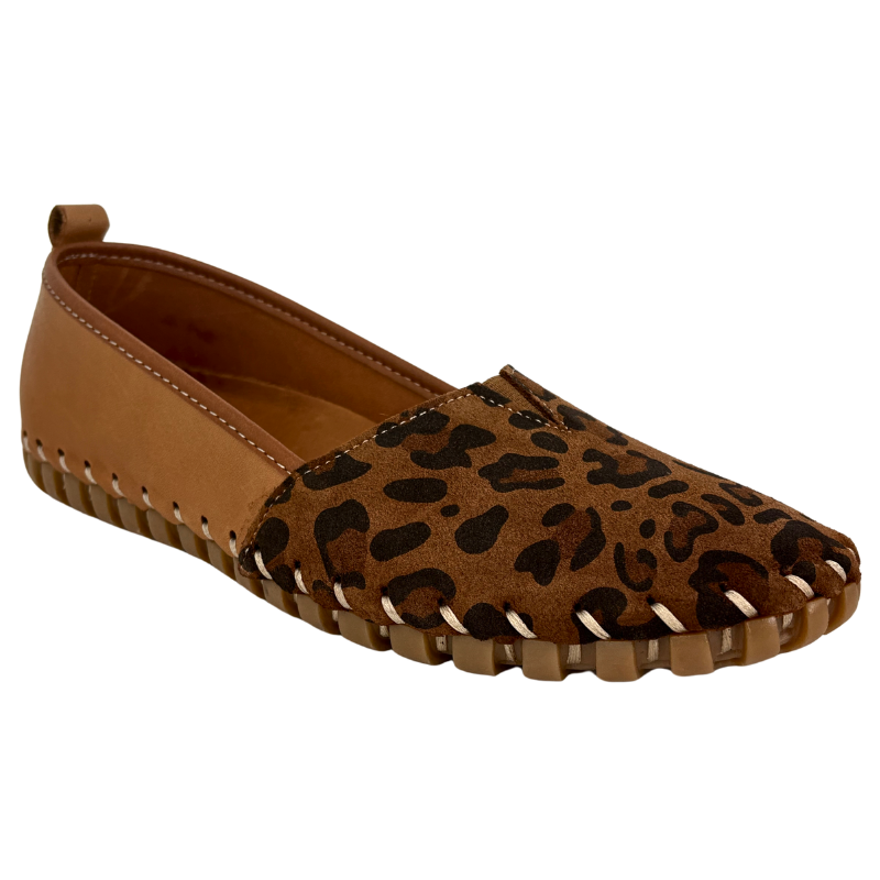 THYME & CO Agile - Tan/Leopard