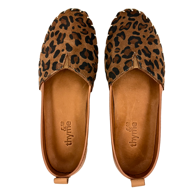 THYME & CO Agile - Tan/Leopard