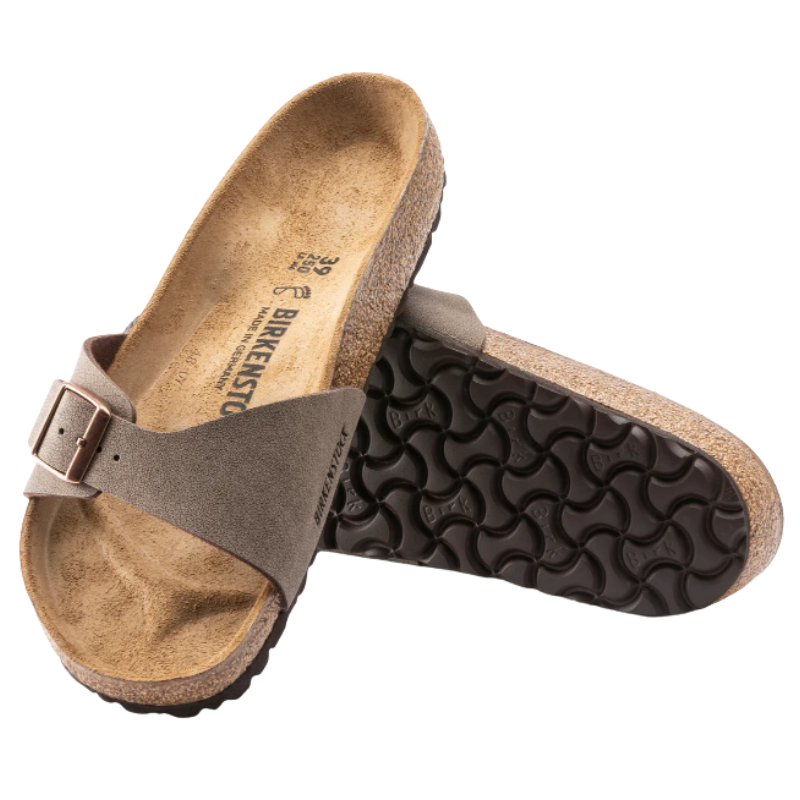 BIRKENSTOCK Madrid BirkiBuc Narrow - Mocca