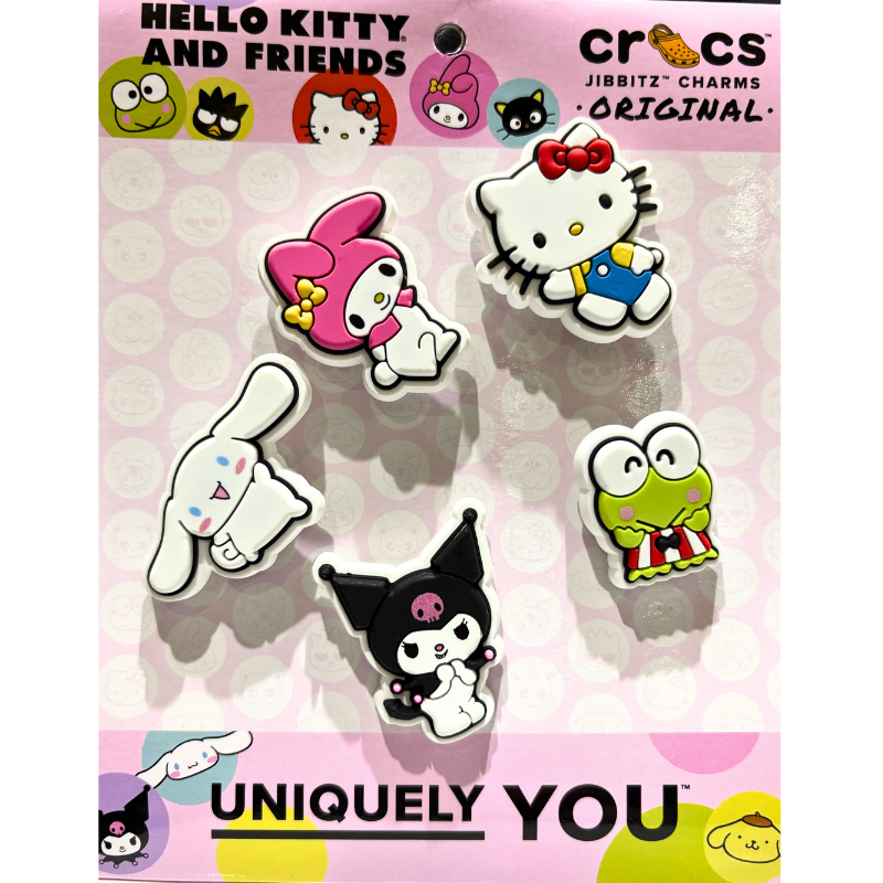 CROCS Jibbitz Hello Kitty 1  5 Pack