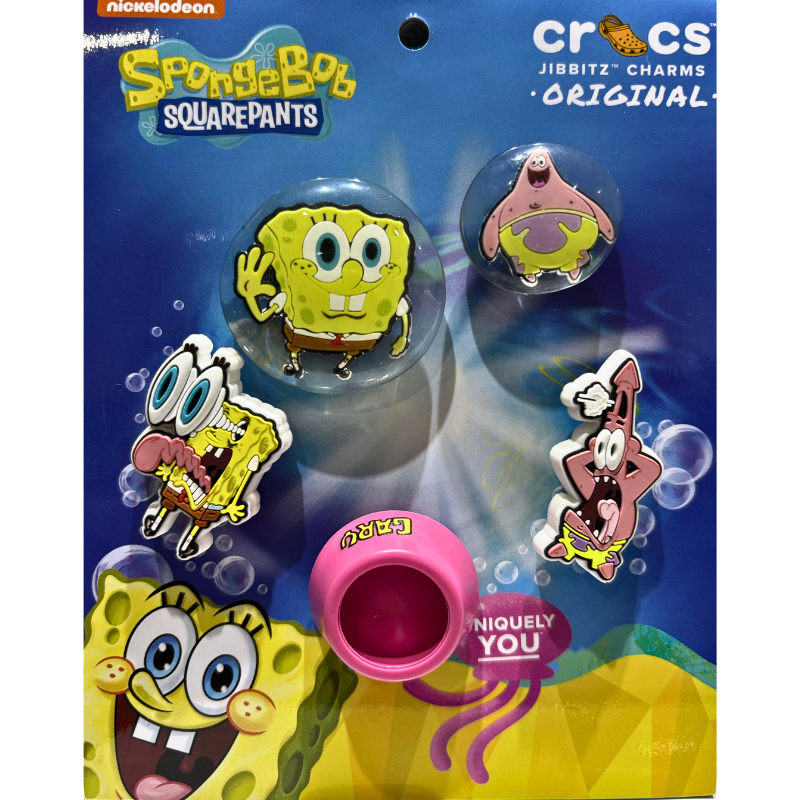 CROCS Jibbitz Spongebob Bubble 5 Pack