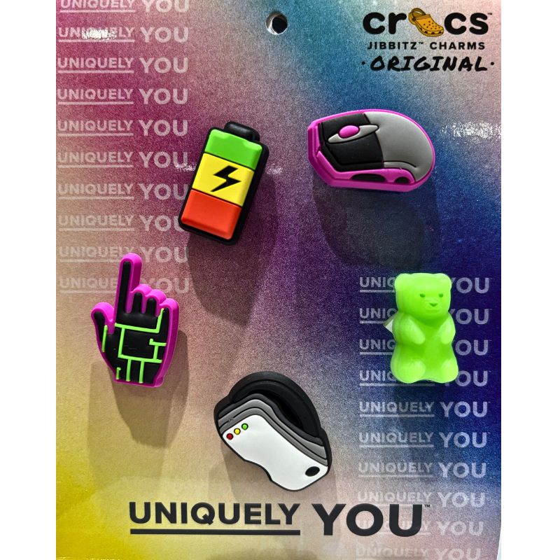 CROCS Jibbitz Metaverse Gaming 5 Pack