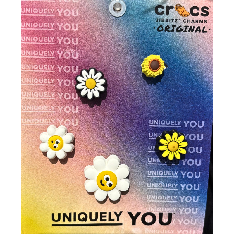 CROCS Jibbitz All The Daisies 5 Pack