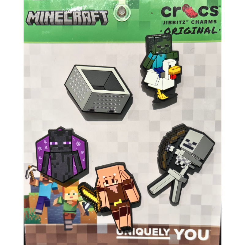 CROCS Jibbitz Minecraft 5 Pack