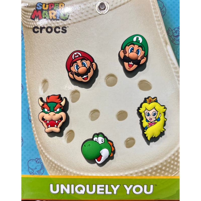 CROCS Jibbitz Super Mario 5 Pack