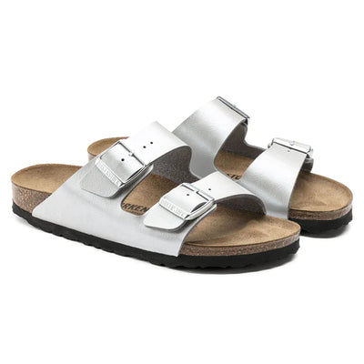 BIRKENSTOCK Arizona Birko-Flor Narrow - Silver