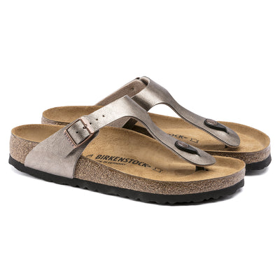 BIRKENSTOCK GIZEH GRACEFUL TAUPE BIRKO-FLOR REGULAR - getset-footwear.myshopify.com