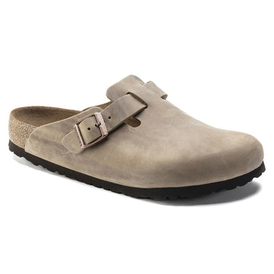BIRKENSTOCK Boston Oiled Leather Regular - Tabacco