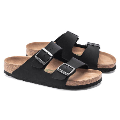 BIRKENSTOCK Arizona Vegan BirkiBuc Narrow - Black