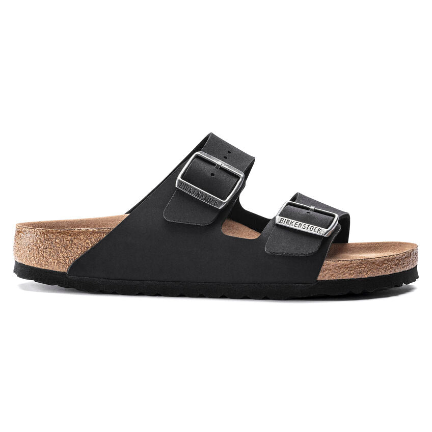 BIRKENSTOCK Arizona Vegan BirkiBuc Narrow - Black