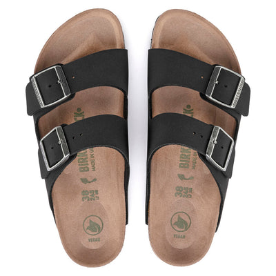BIRKENSTOCK Arizona Vegan BirkiBuc Narrow - Black