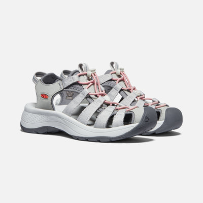 KEEN ASTORIA WEST SANDAL GREY CORAL - getset-footwear.myshopify.com