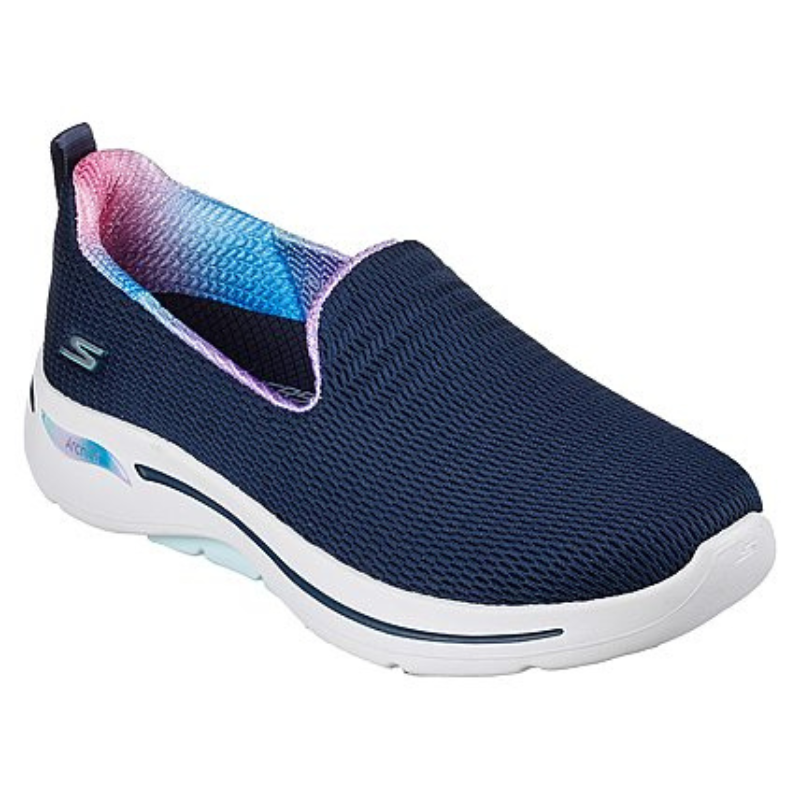 SKECHERS Go Walk Arch Fit Wild Energy - Navy/Turquoise