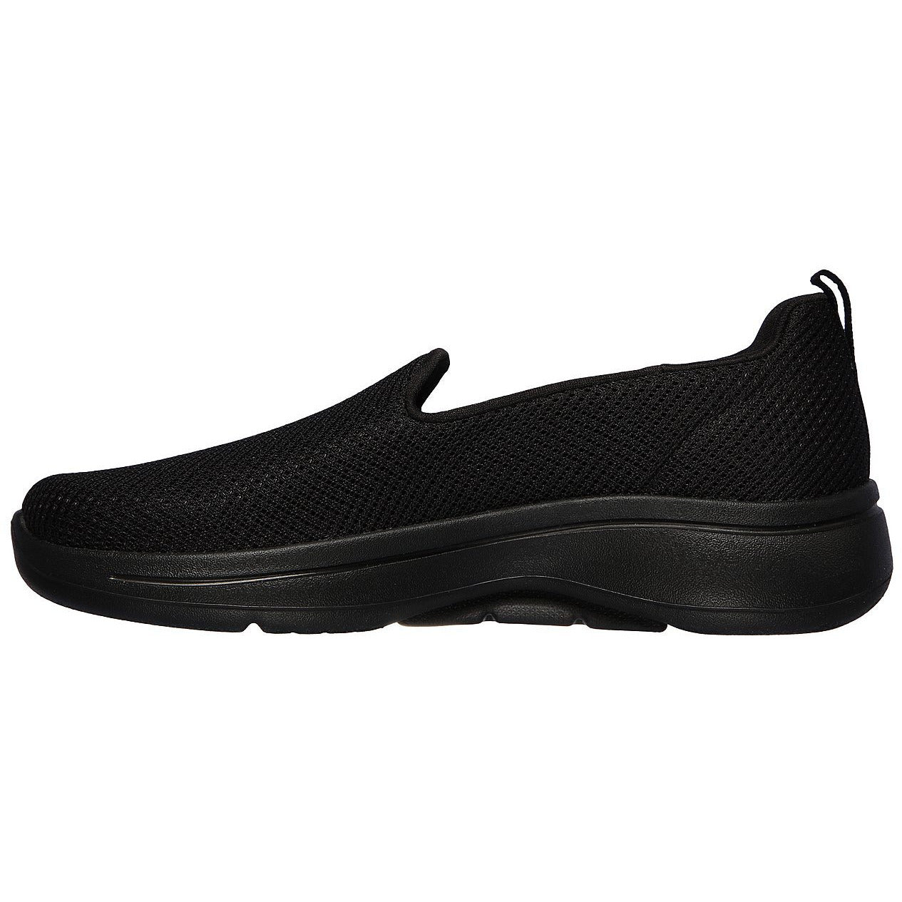 SKECHERS GO WALK ARCH FIT - GRATEFUL BLACK/BLACK - getset-footwear.myshopify.com
