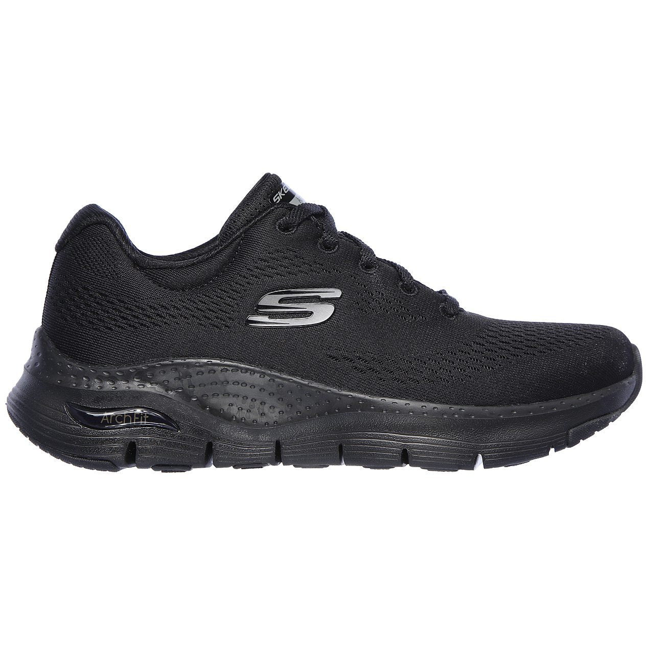 SKECHERS ARCH FIT - SUNNY OUTLOOK BLACK - getset-footwear.myshopify.com