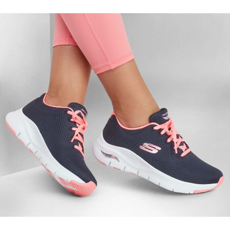 SKECHERS Arch Fit Big Appeal - Navy/Coral