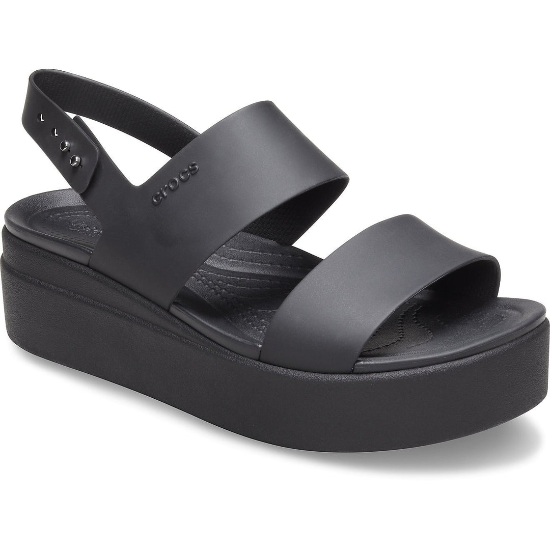Crocs ブラック ミュール　W6 crocs - クロックス W6ラバーフラットシューズの通販 by むかい
