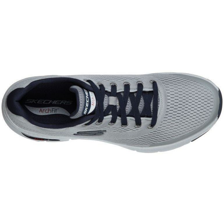 SKECHERS ARCH FIT GREY NAVY - getset-footwear.myshopify.com