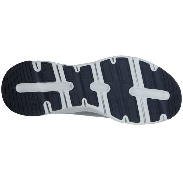 SKECHERS ARCH FIT GREY NAVY - getset-footwear.myshopify.com
