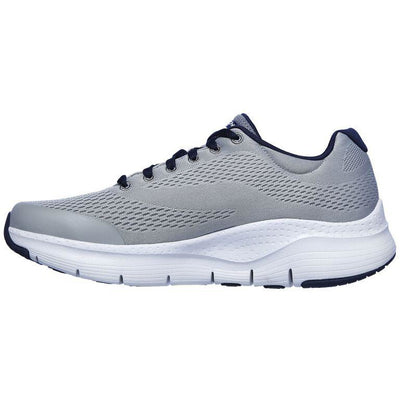 SKECHERS ARCH FIT GREY NAVY - getset-footwear.myshopify.com