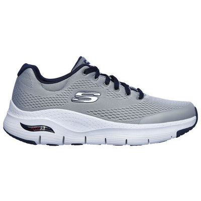 SKECHERS ARCH FIT GREY NAVY - getset-footwear.myshopify.com