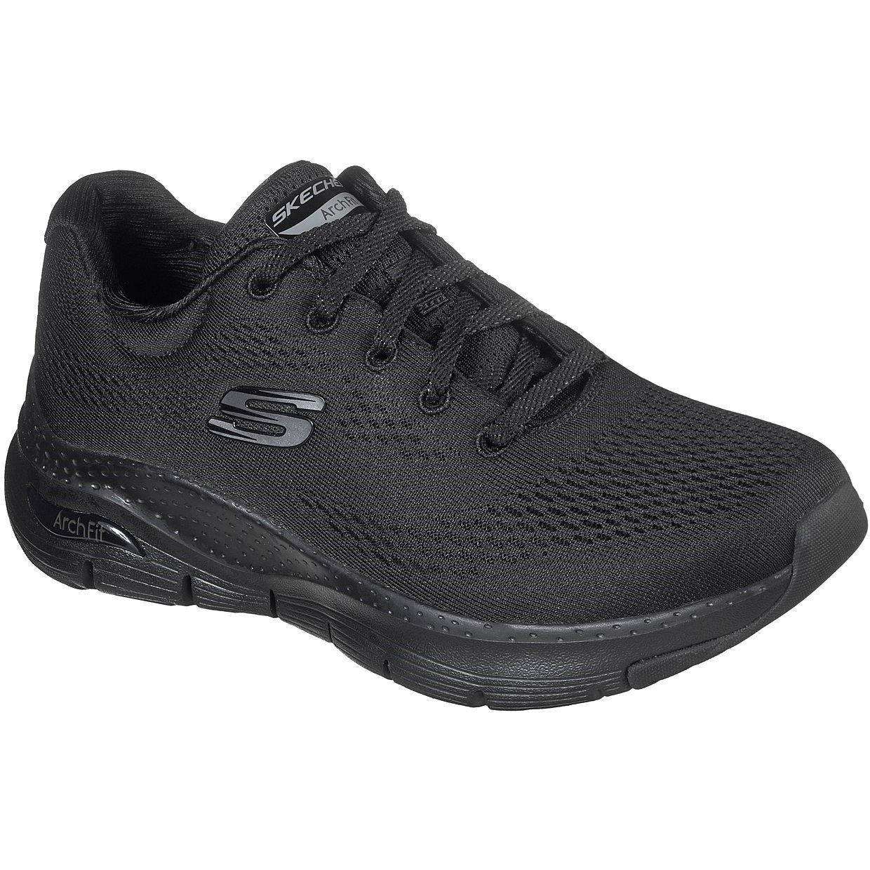 SKECHERS ARCH FIT - SUNNY OUTLOOK BLACK - getset-footwear.myshopify.com