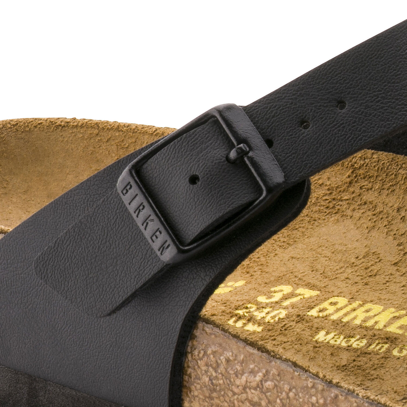 BIRKENSTOCK GIZEH BLACK BIRKO-FLOR REGULAR - getset-footwear.myshopify.com