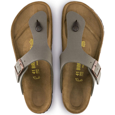 BIRKENSTOCK RAMSES STONE NUBUCK BIRKO-FLOR REGULAR - getset-footwear.myshopify.com