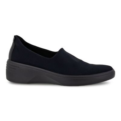 ECCO  Soft 7 Wedge Textile - Black Black