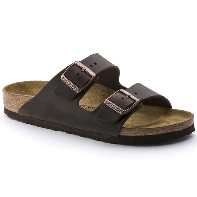 BIRKENSTOCK ARIZONA HABANA OILED LEATHER REGULAR - getset-footwear.myshopify.com